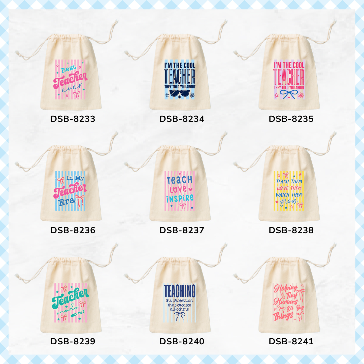 Teacher Mode Favor Bags