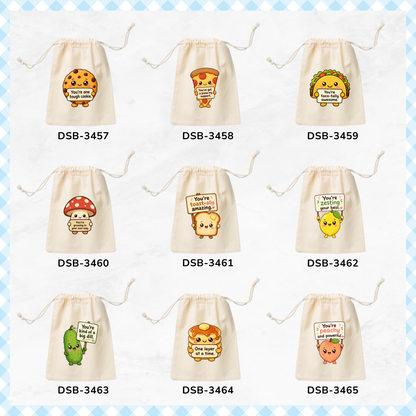 Emotional Support Foodie Custom Favor Bags