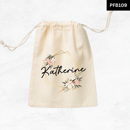 Custom Name Favor Bags