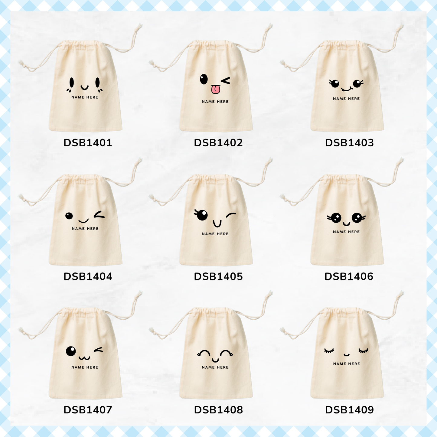 Emoji Faces Favor Bags