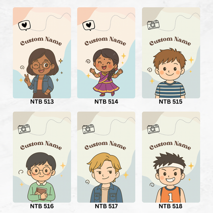 Custom Chibi Notebook