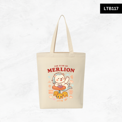Canvas A4 Tote Bag - Club Merlion
