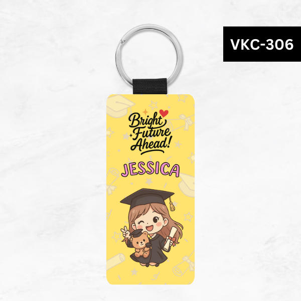 Graduation Chibi Key Tags