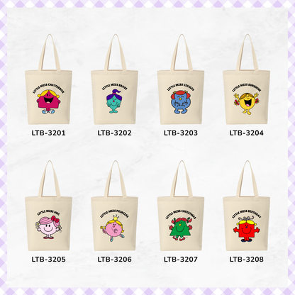 Canvas A4 Tote Bag - Little Miss / Mr Series