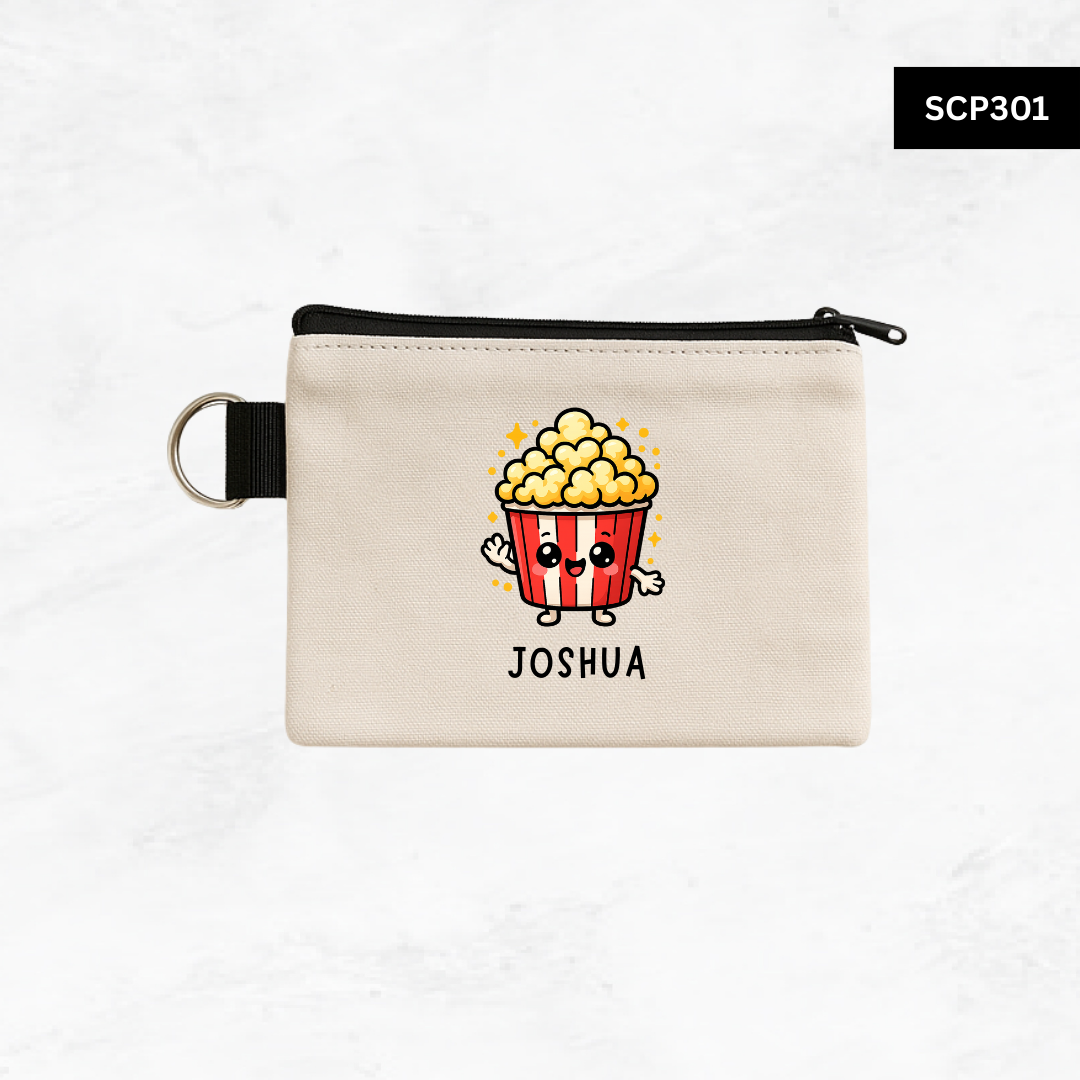 Custom Keyring Coin Purse - Foodie Series