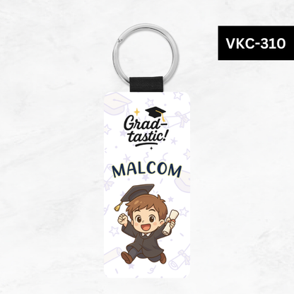 Graduation Chibi Key Tags