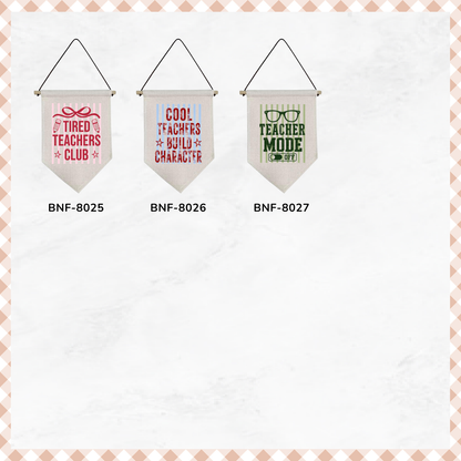 Teacher Mode Flag Banners