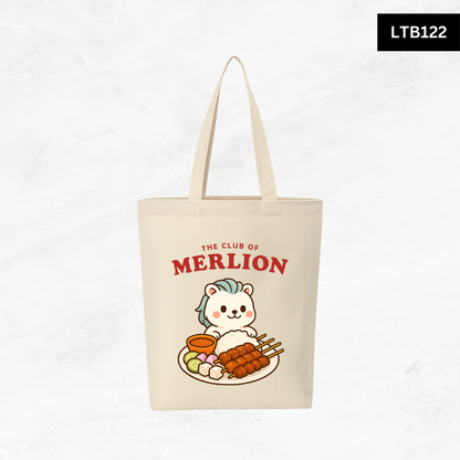 Canvas A4 Tote Bag - Club Merlion