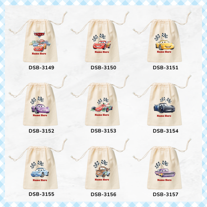 Cars Custom Favor Bags