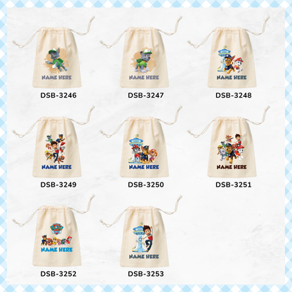 Paw Petrol Custom Favor Bags