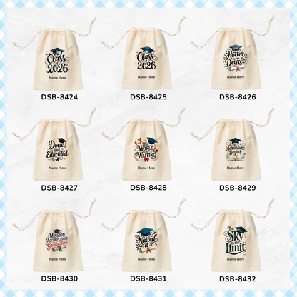 Class of 2026 Custom Favor Bags