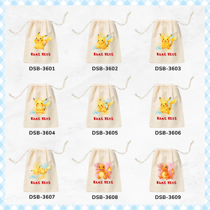 Pokemon Custom Favor Bags