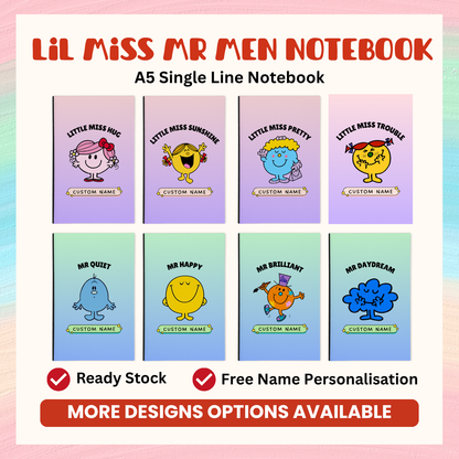 Little Miss/ Mr Series Notebook