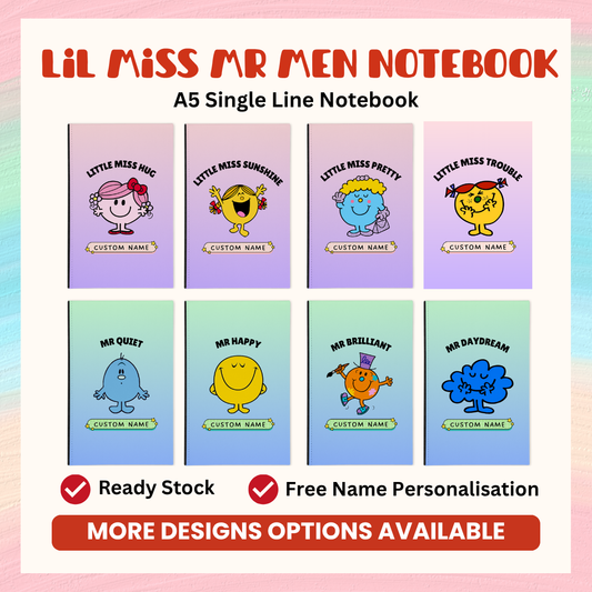 Little Miss/ Mr Series Notebook