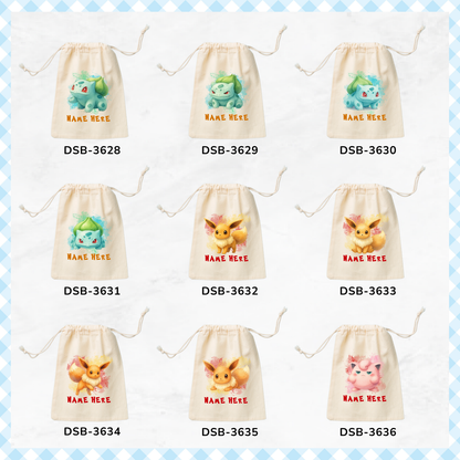 Pokemon Custom Favor Bags