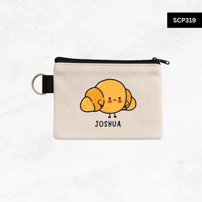 Custom Keyring Coin Purse - Foodie Series