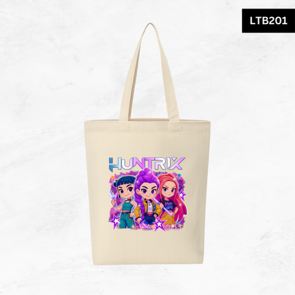 Canvas A4 Tote Bag - Demon Hunters