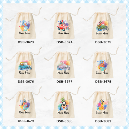 Mickey & Friends Custom Favor Bags