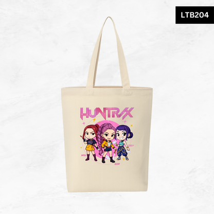 Canvas A4 Tote Bag - Demon Hunters