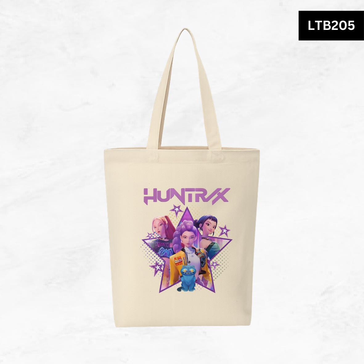 Canvas A4 Tote Bag - Demon Hunters