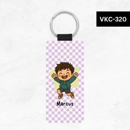 Children Chibi Key Tags