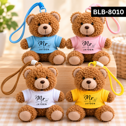 Salutation Bear Buddy Custom Name Bear