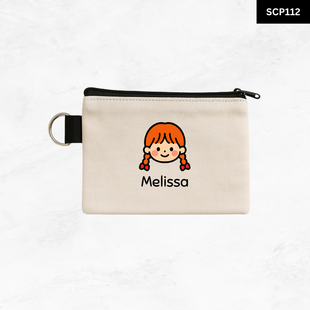 Custom Keyring Coin Purse - Mini Me
