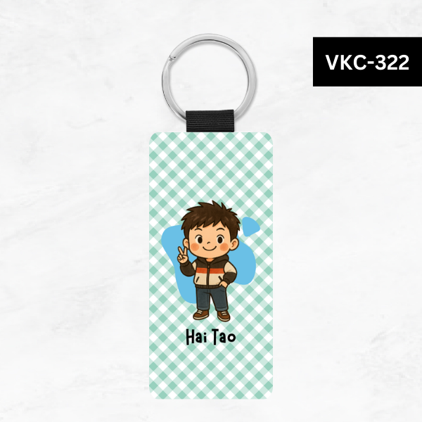 Children Chibi Key Tags