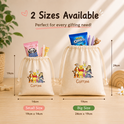 Winnie Pooh & Friends Custom Favor Bags