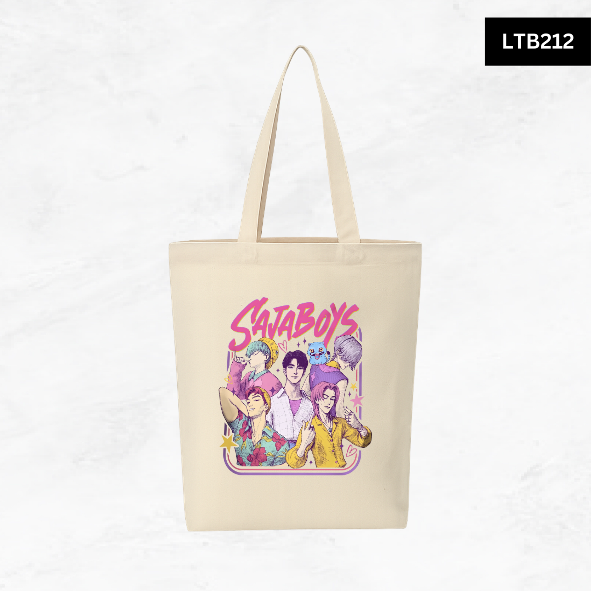 Canvas A4 Tote Bag - Demon Hunters