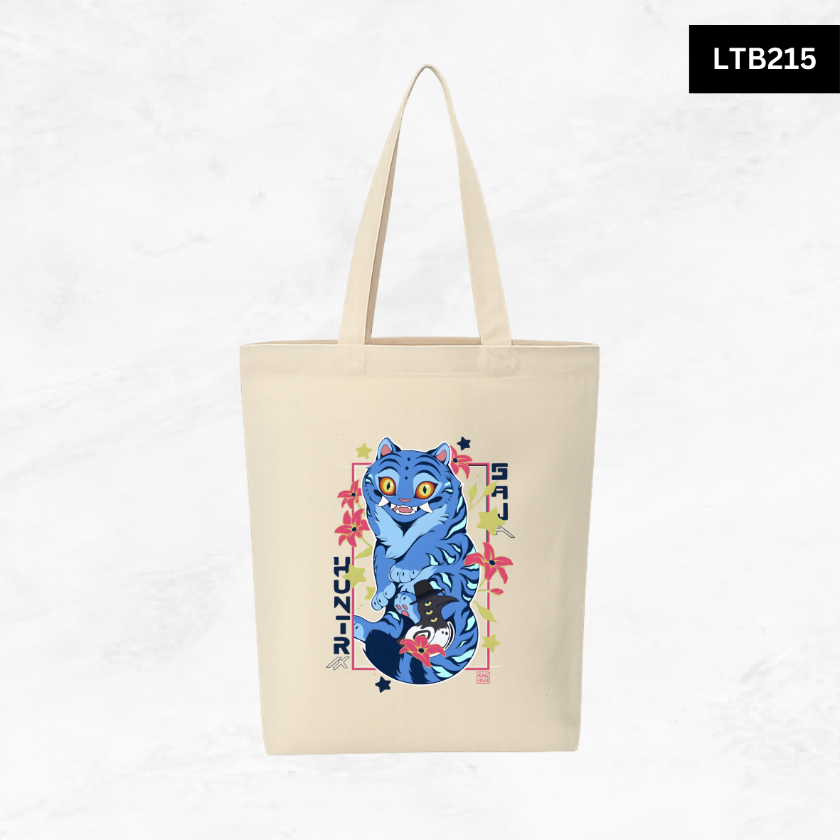 Canvas A4 Tote Bag - Demon Hunters