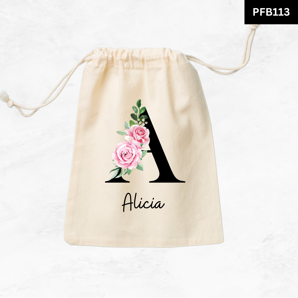 Custom Name Favor Bags