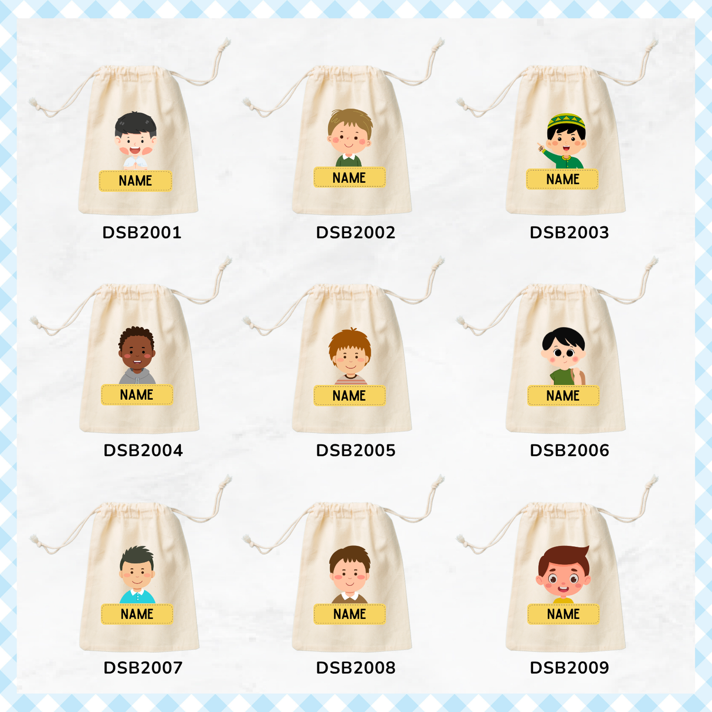 Portrait Pal Favor Bags