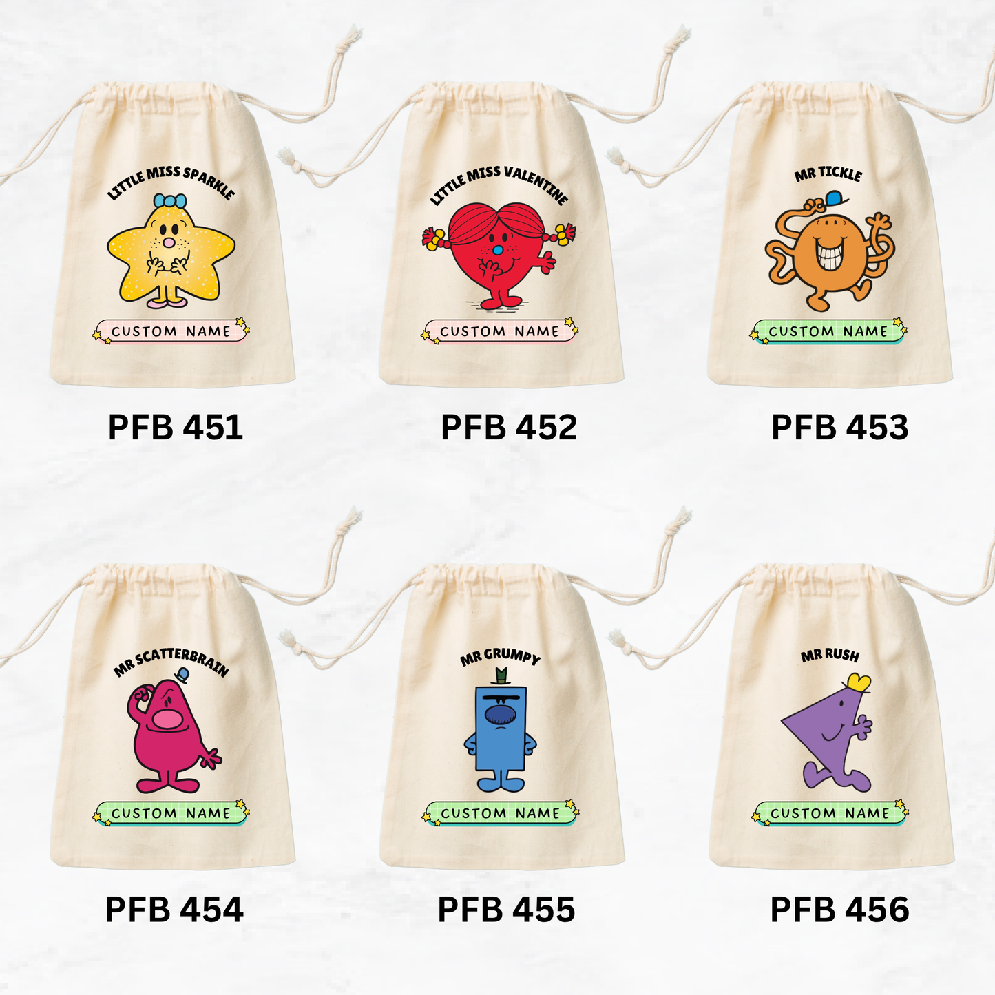 Little Miss/ Mr Series Favor Bags