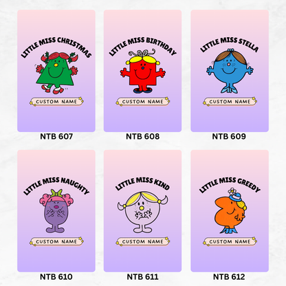 Little Miss/ Mr Series Notebook