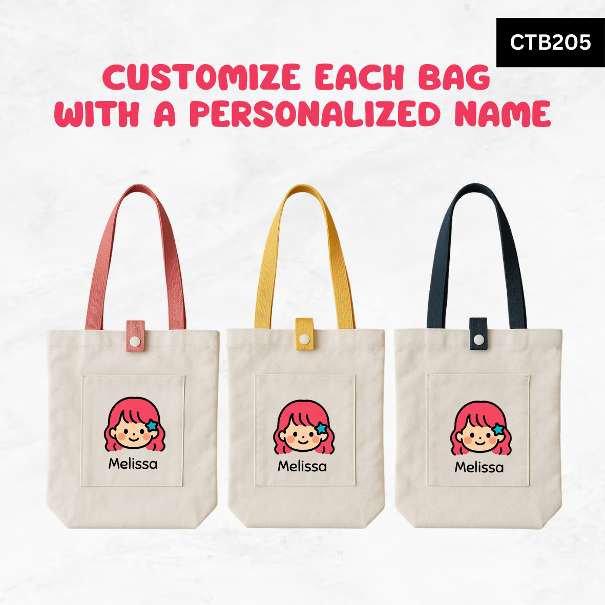 Mini Me Name Tote