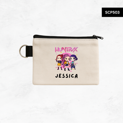 Custom Keyring Coin Purse - KPOP Demon Hunters
