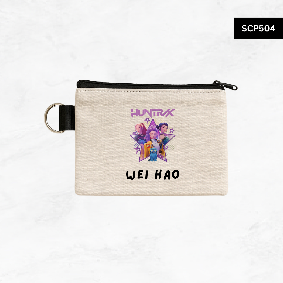 Custom Keyring Coin Purse - KPOP Demon Hunters
