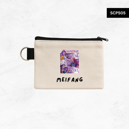 Custom Keyring Coin Purse - KPOP Demon Hunters