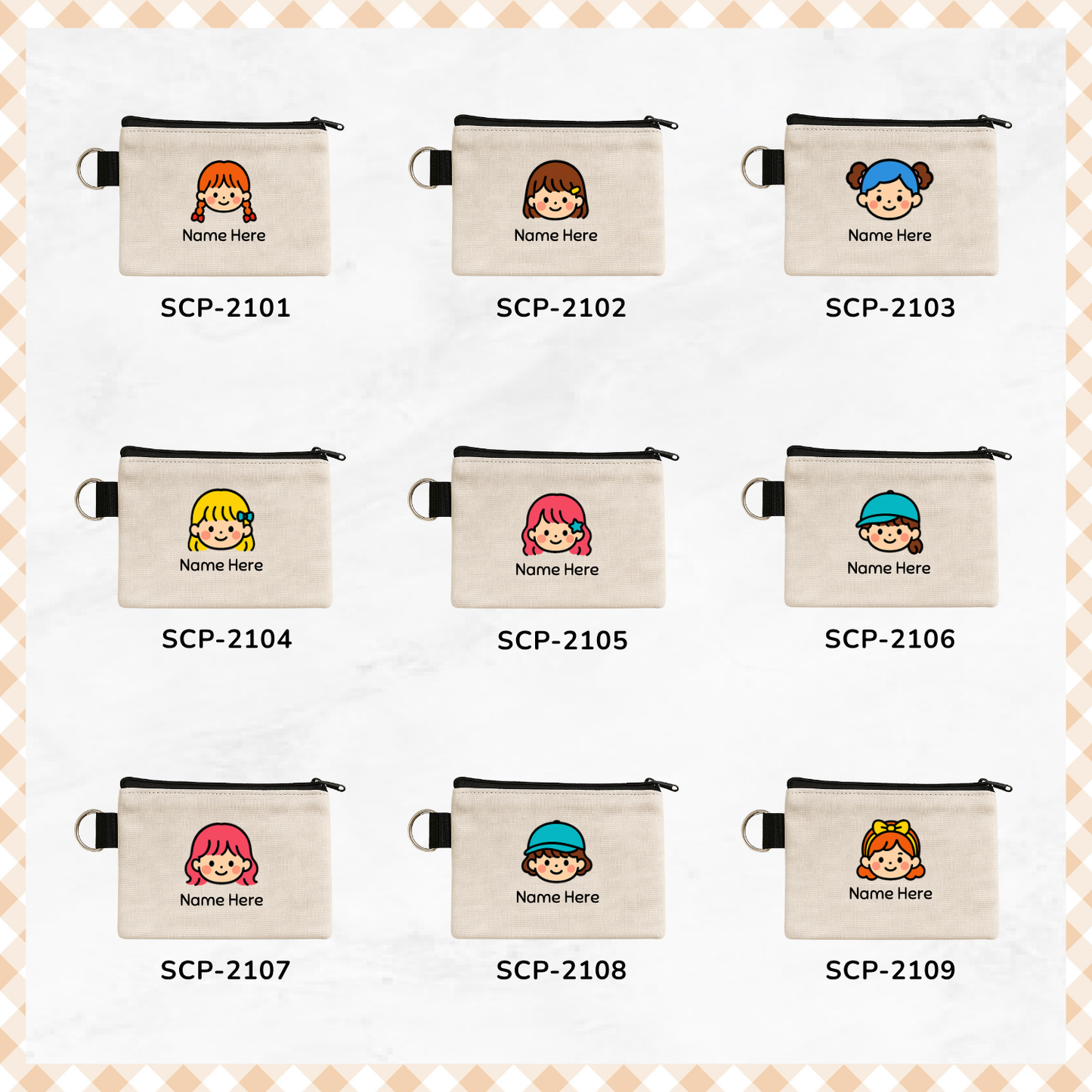 Mini Me Avatar - Keyring Coin Purse