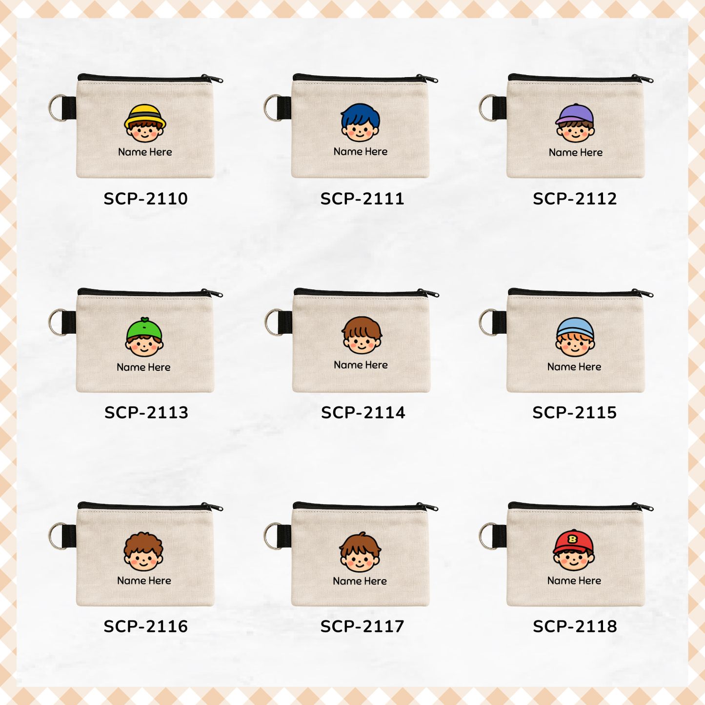 Mini Me Avatar - Keyring Coin Purse