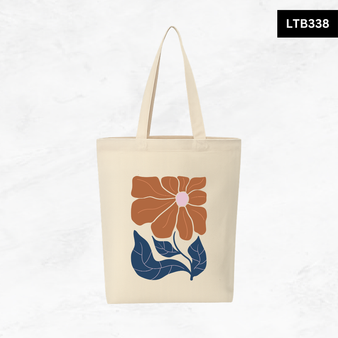 Canvas A4 Tote Bag - Floral Designs
