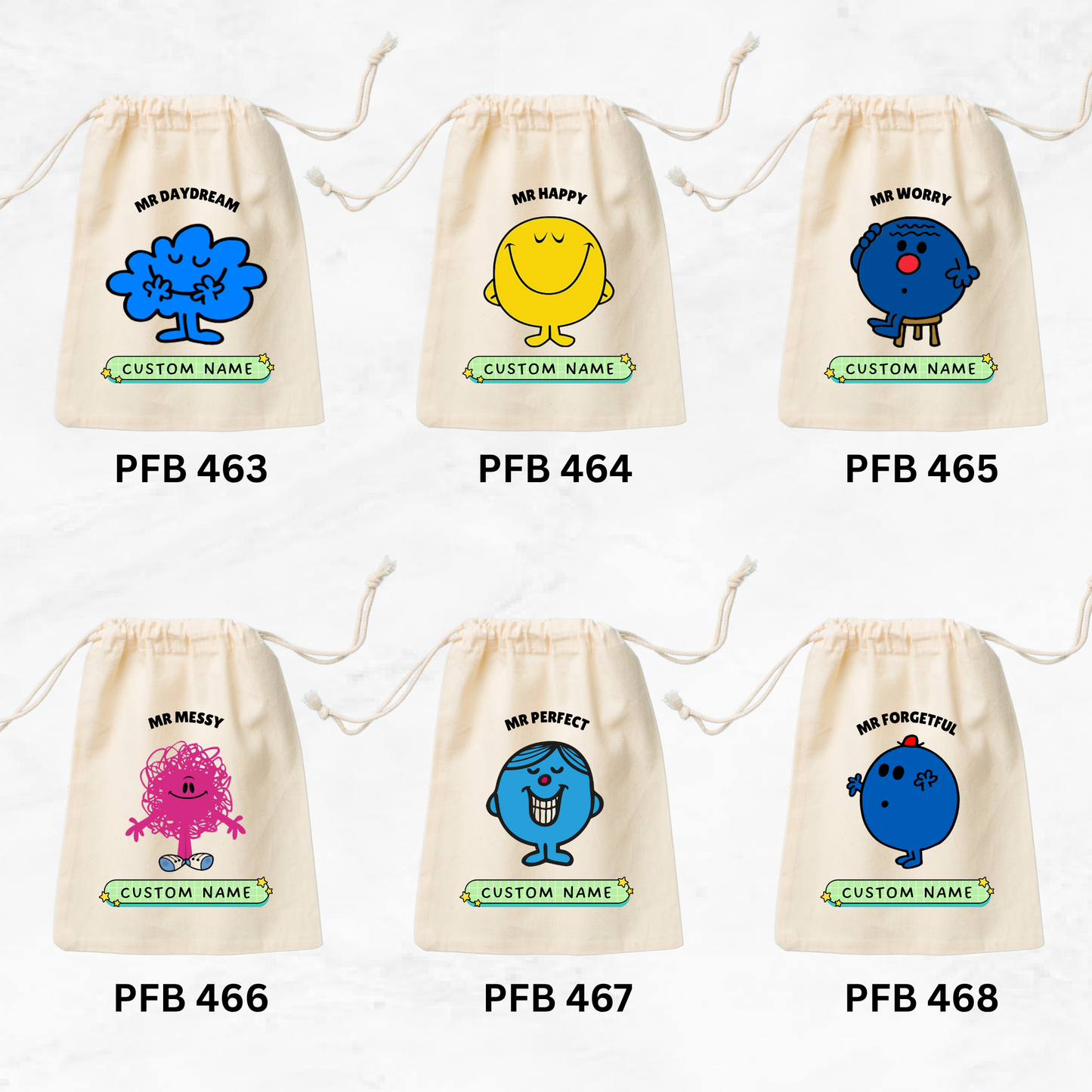 Little Miss/ Mr Series Favor Bags