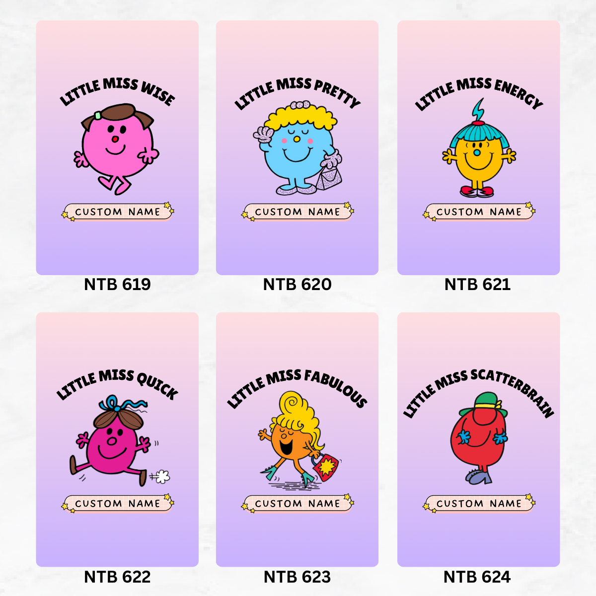 Little Miss/ Mr Series Notebook