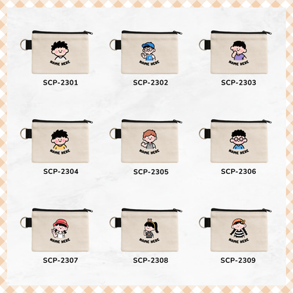 Chibi Crew - Keyring Coin Purse