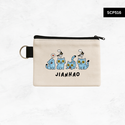 Custom Keyring Coin Purse - KPOP Demon Hunters