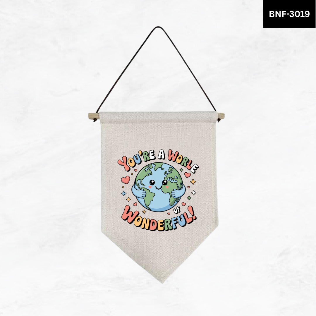 Positive Vibes Flag Banners
