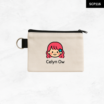 Custom Keyring Coin Purse - Mini Me