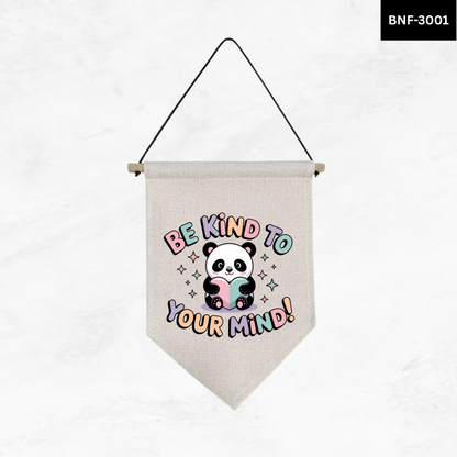 Positive Vibes Flag Banners