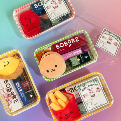 🎄 Christmas Plushie Bento Set – Limited Holiday Edition 🎁 Lotion | Essential Oil | Aroma Roller
